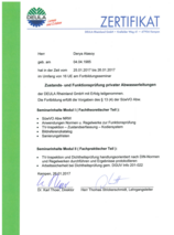 Zertifikat Deula 2018