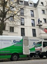 Inlinersanierung Dachrinne bis Grundkanal Innenliegendes Regenfallrohr