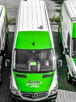 GreAt Rohrreinigung und Kanalsanierung Fuhrpark