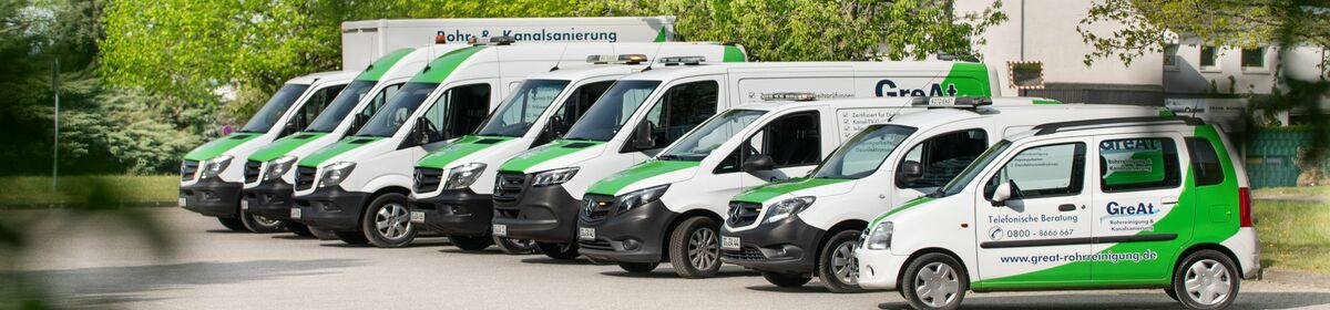 Das Leistungsspektrum umfasst Abflussreinigung, Pump- und Saugarbeiten, Kanal-TV, Dichtheitsprüfungen und grabenlose Kanalsanierung.