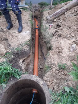 Erneuerung Regenwassserkanal